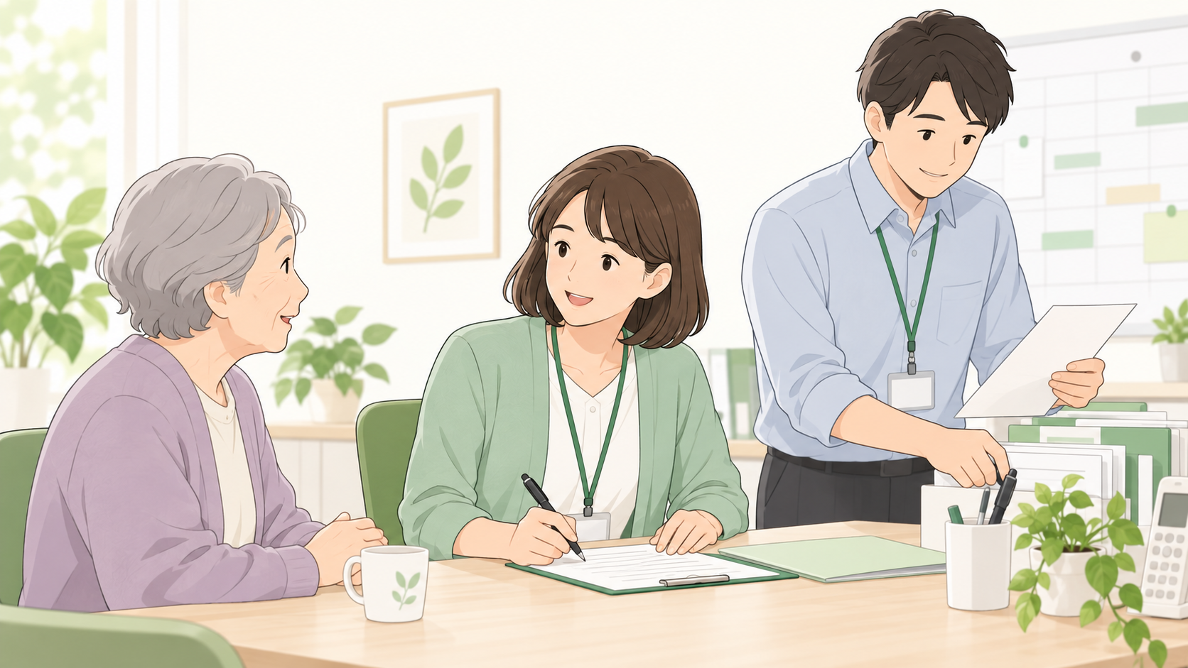 業務改善で職員の負担を減らし、生まれた時間をケアや研修へ